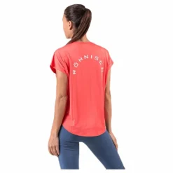 Röhnisch Leo Loose Top Pink/Red* T-Shirts|Träning