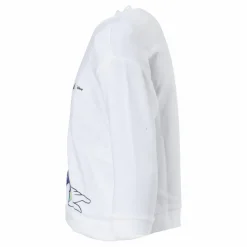 adidas Lg Dy Dd Crew White/clear Sky*Barn Tröjor|Träning
