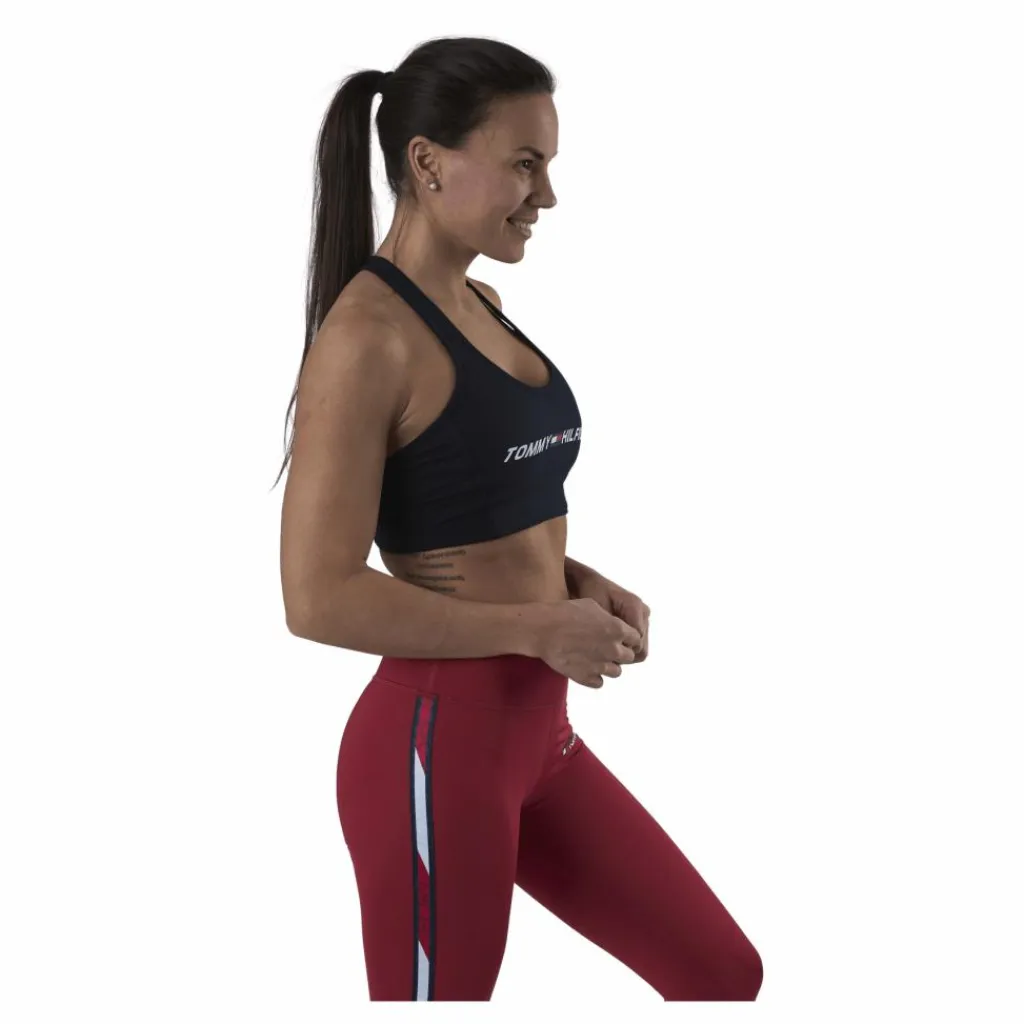 Tommy Hilfiger Sport Light Intensity Graphic Bra Blue* Sport-Bh:Ar|Träning