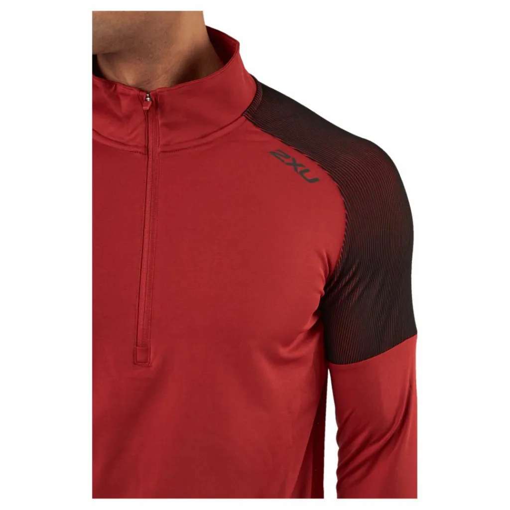 2XU Light Speed 1/2 Zip Chilli Oil/black Reflective* Löpning|Tröjor