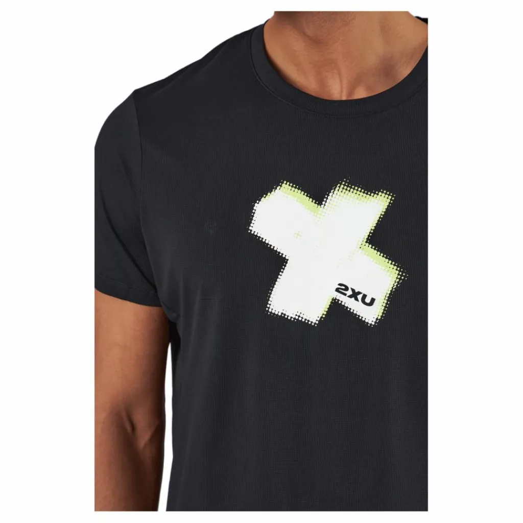2XU Light Speed Tee Black White X/white Reflective* T-Shirts|Träning
