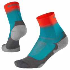 Gococo Light Sport High Dark Turquoise/redorange* Löpning|Strumpor