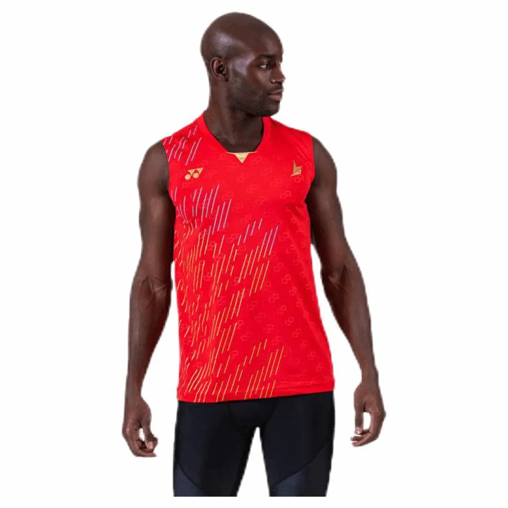 Yonex Lin Dan Match Shirt Red* Racketsporter