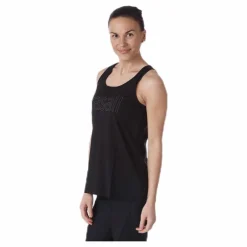 Casall Logo Relaxed Tank Black* Linnen|Träning