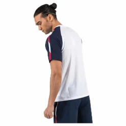 Tommy Hilfiger Sport Logo Tee With Tape White* T-Shirts|Träning