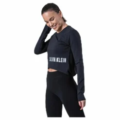Calvin Klein Long Sleeve T-Shirt Black* Tröjor|Träning