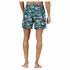 Wyte Louie Swim Trunks Patterned/Green* Simning|Badkläder