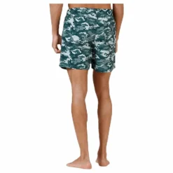 Wyte Louie Swim Trunks Patterned/Green* Simning|Badkläder