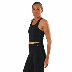 BLACC Love Crop Top Black* Yoga|Sport-Bh:Ar