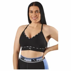 Puma Low Impact Strong Strappy Black* Sport-Bh:Ar|Träning
