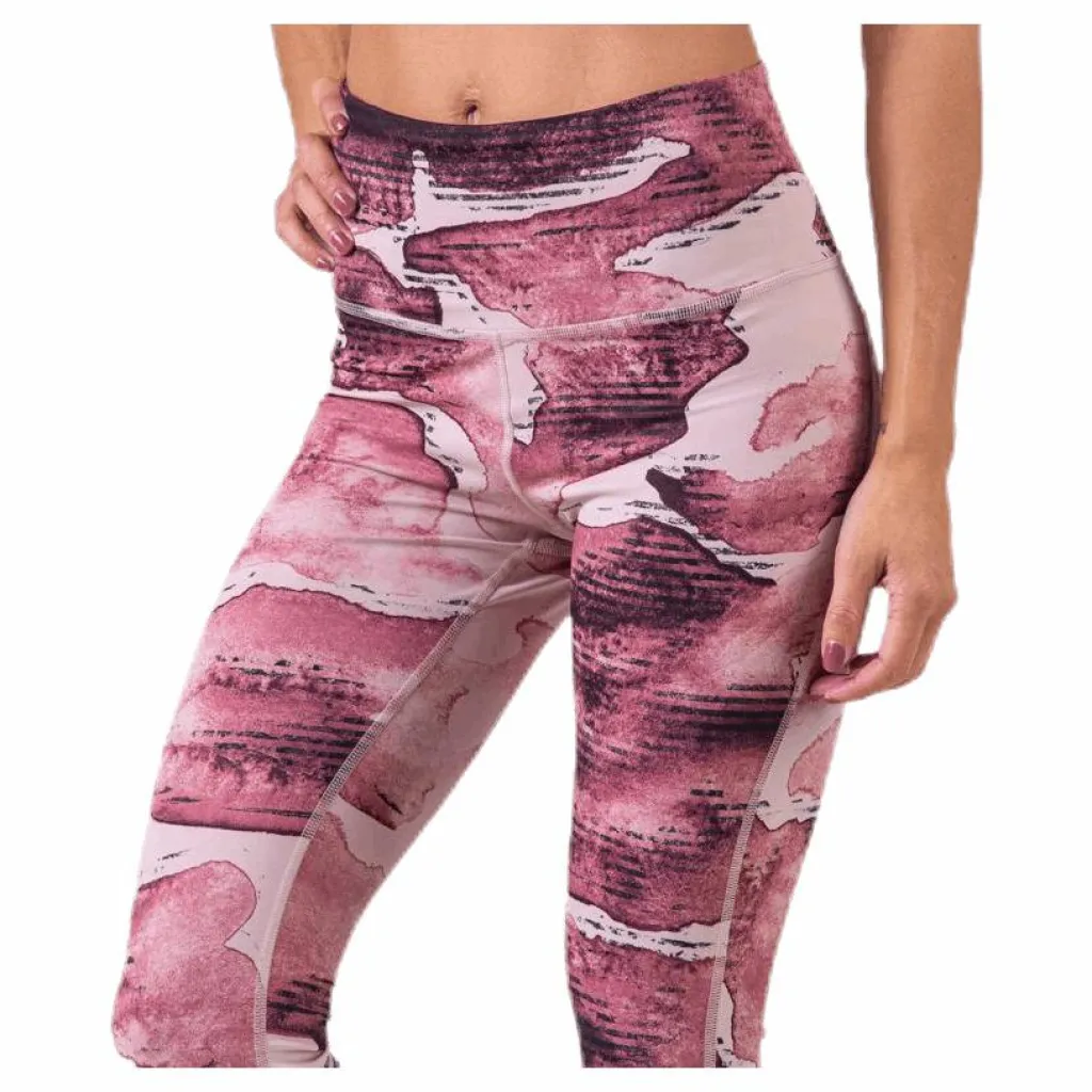 Reebok Lux Bold High Rise Pink/White* Tights|Träning