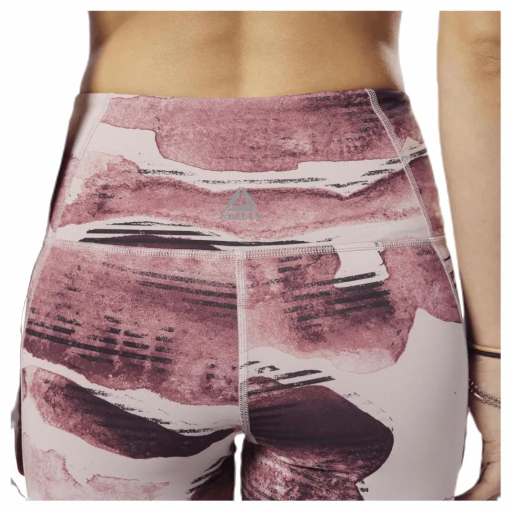 Reebok Lux Bold High Rise Pink/White* Tights|Träning