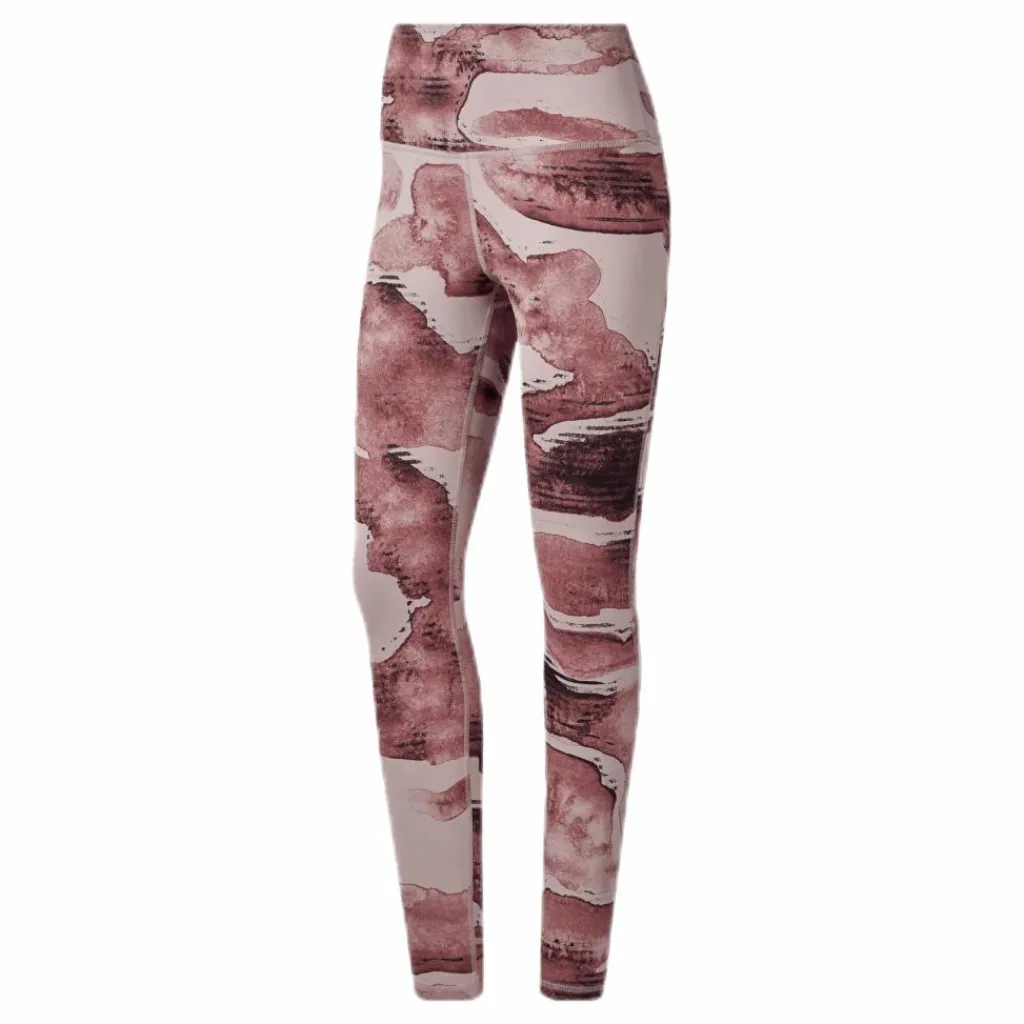 Reebok Lux Bold High Rise Pink/White* Tights|Träning