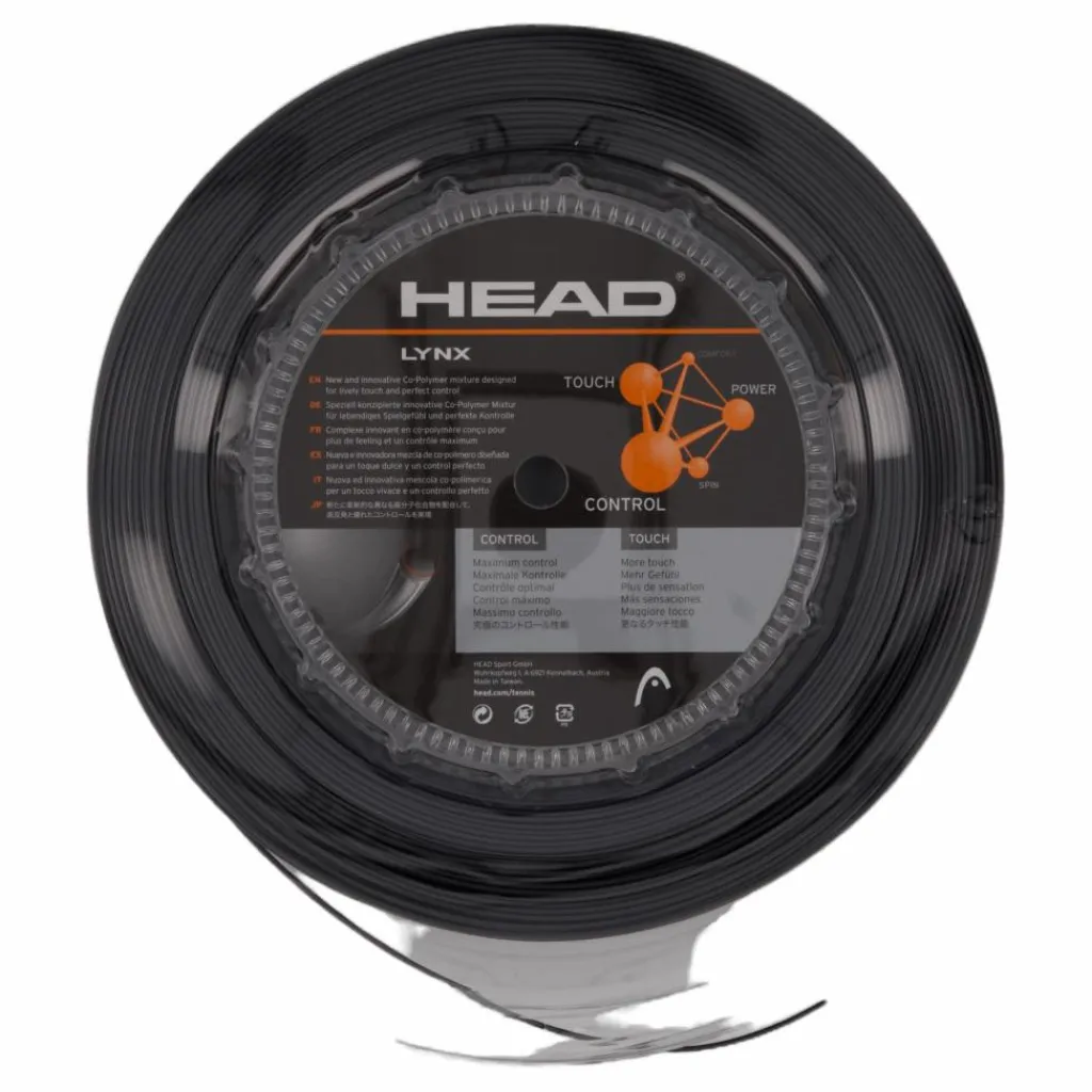 Head Lynx Reel 200m Anthracite* Racketsporter|Träningsutrustning