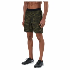 Casall M Printed Elastic Shorts Action Green* Shorts|Träning