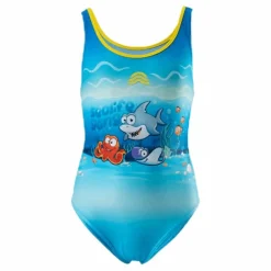 Aquarapid Maddy Swimsuit Junior Blue*Barn Simning|Badkläder