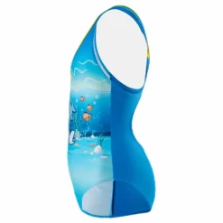 Aquarapid Maddy Swimsuit Junior Blue*Barn Simning|Badkläder