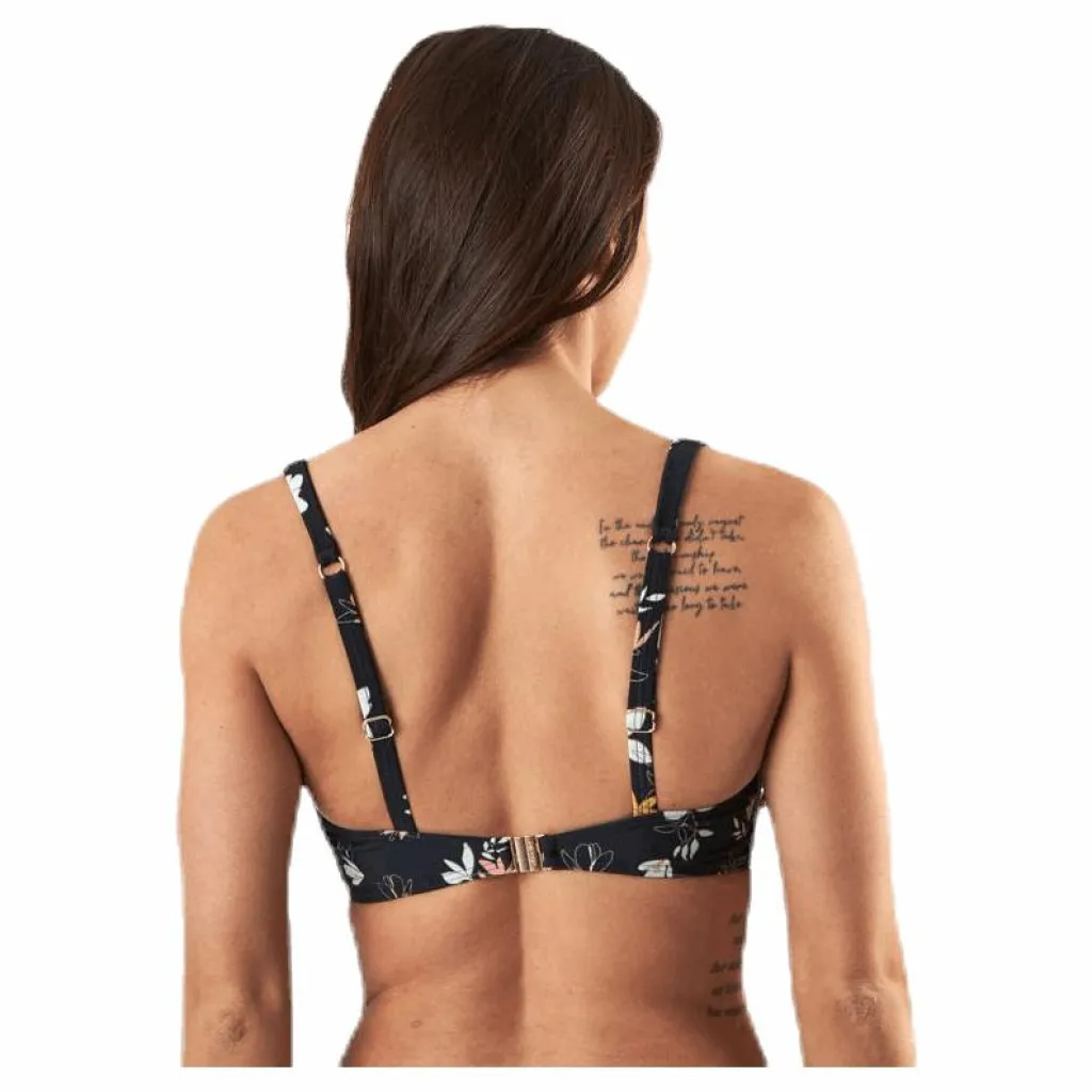 Abecita Malaga Padded Wire Bra Black* Simning|Badkläder