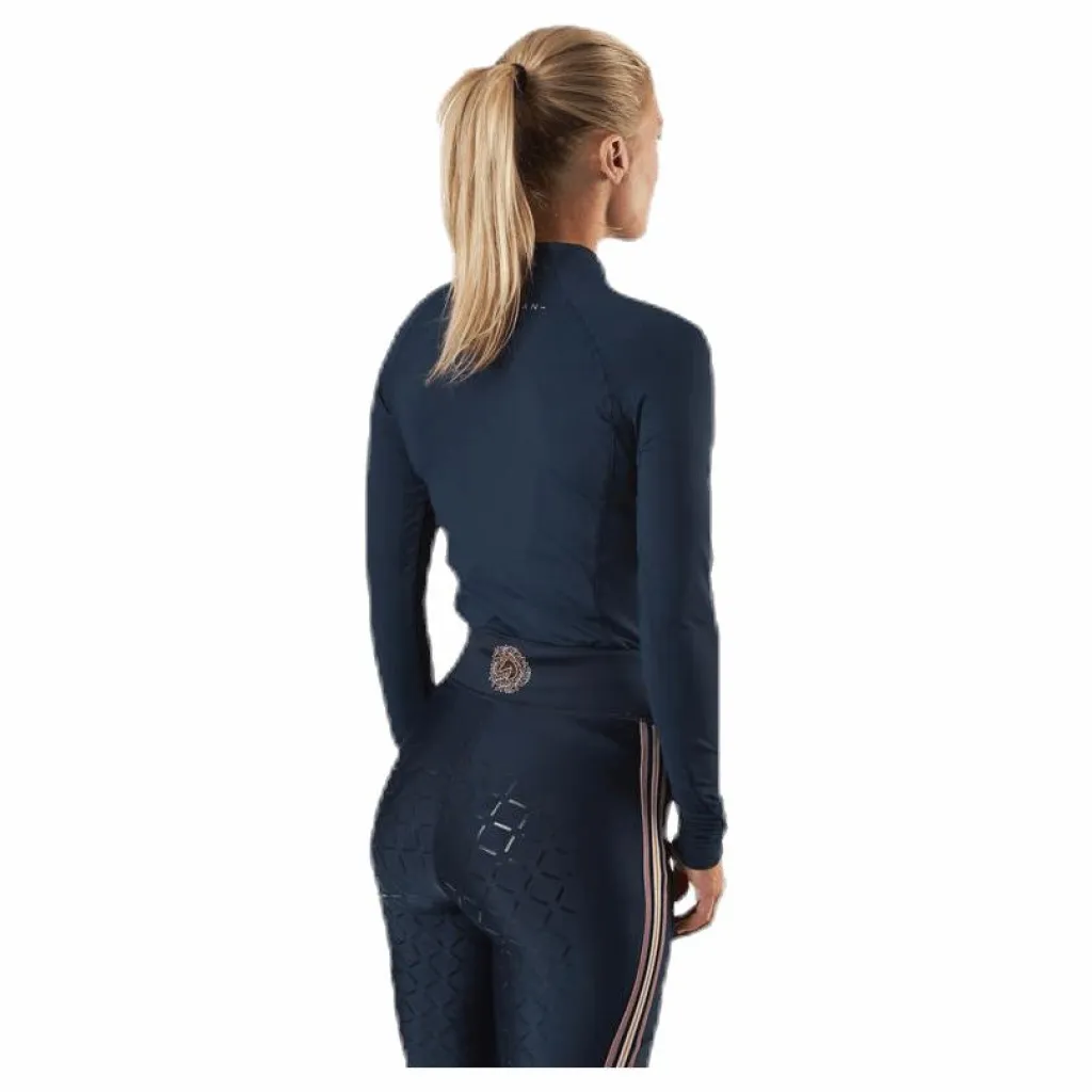 Jacson Malou Long Sleeve Tech Top Blue* Hästsport|Tröjor