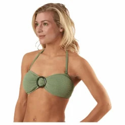 Waikani Beachwear Mano Bandeau Green* Simning|Badkläder