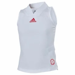 adidas Tennis Match Tank White*Barn Racketsporter|Linnen