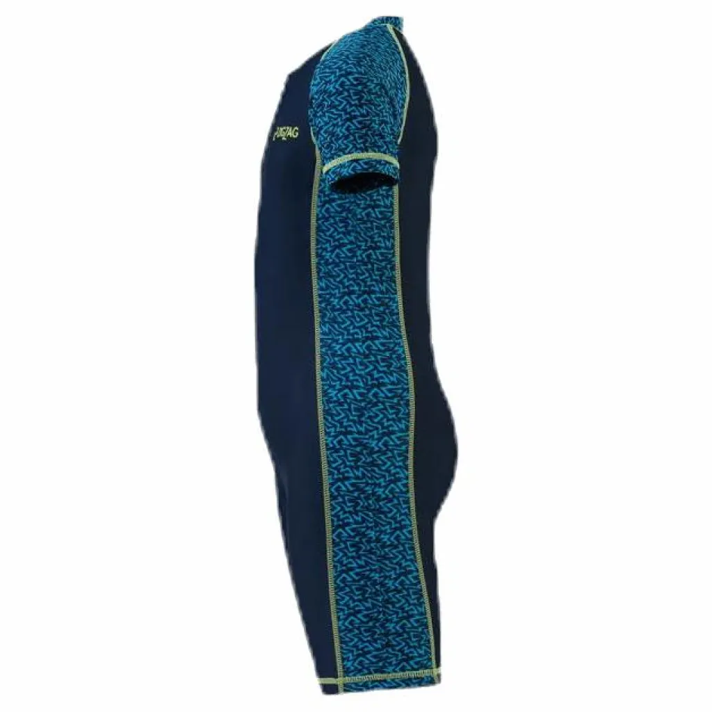 ZigZag Mayon Printed UVA Swimsuit Blue*Barn Simning|Badkläder