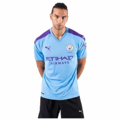 Puma MCFC HOME Shirt Blue/White* Fotboll|T-Shirts