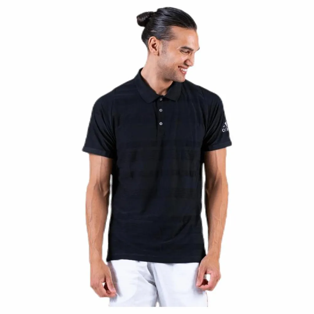 adidas Mcode Polo Black* T-Shirts|Racketsporter