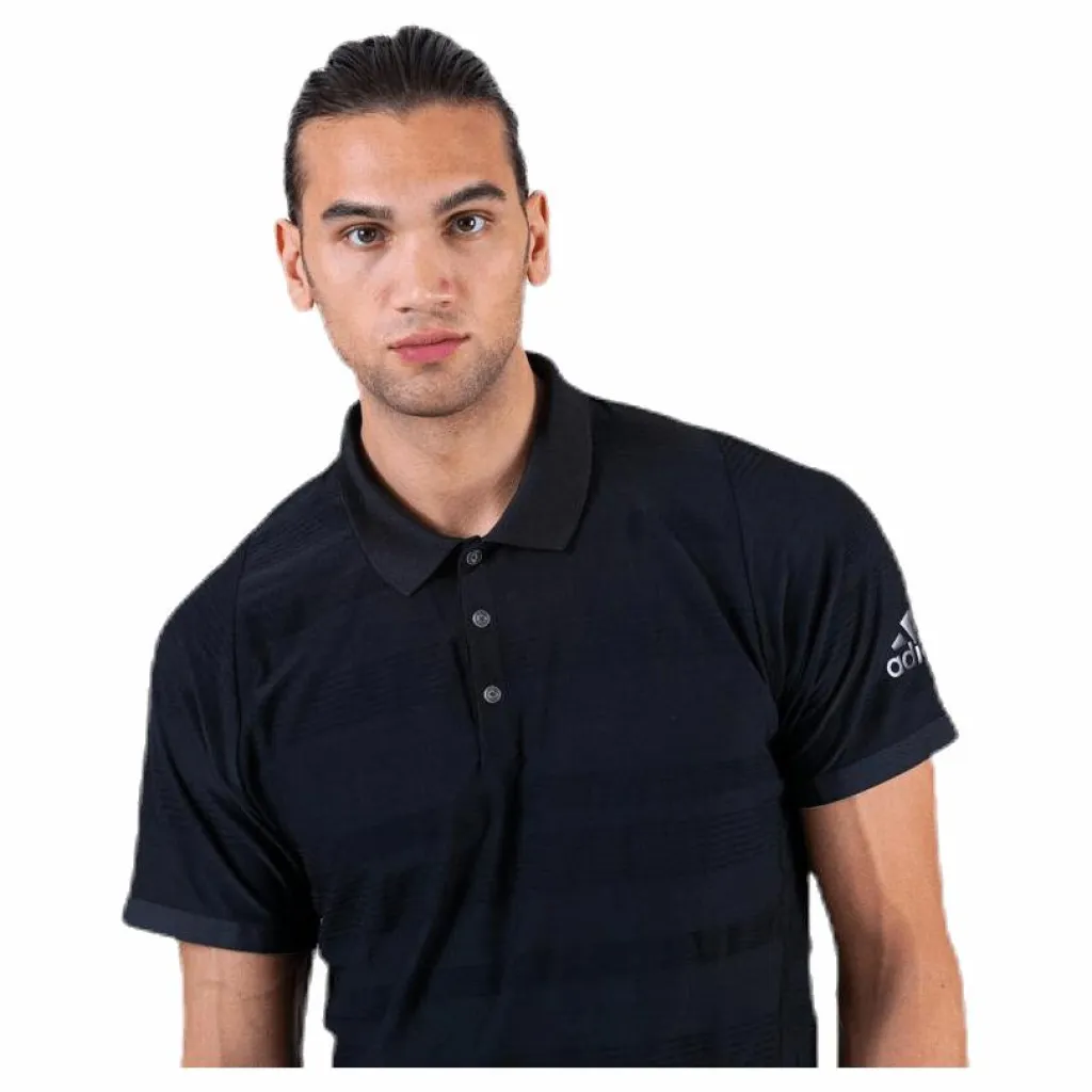 adidas Mcode Polo Black* T-Shirts|Racketsporter
