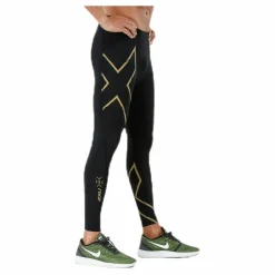 2XU MCS Run Compression Tights M Black/Gold* Löpning|Tights