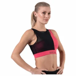 Calvin Klein Medium Support Sports Bra Red* Sport-Bh:Ar|Träning