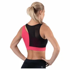 Calvin Klein Medium Support Sports Bra Red* Sport-Bh:Ar|Träning