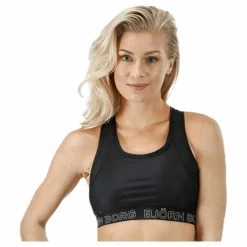 Björn Borg Medium Top Noos Solids Black* Sport-Bh:Ar|Träning