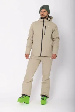 2117 of Sweden Men’S Light Padded Ski Jacket Kabo Sand* Alpint|Jackor