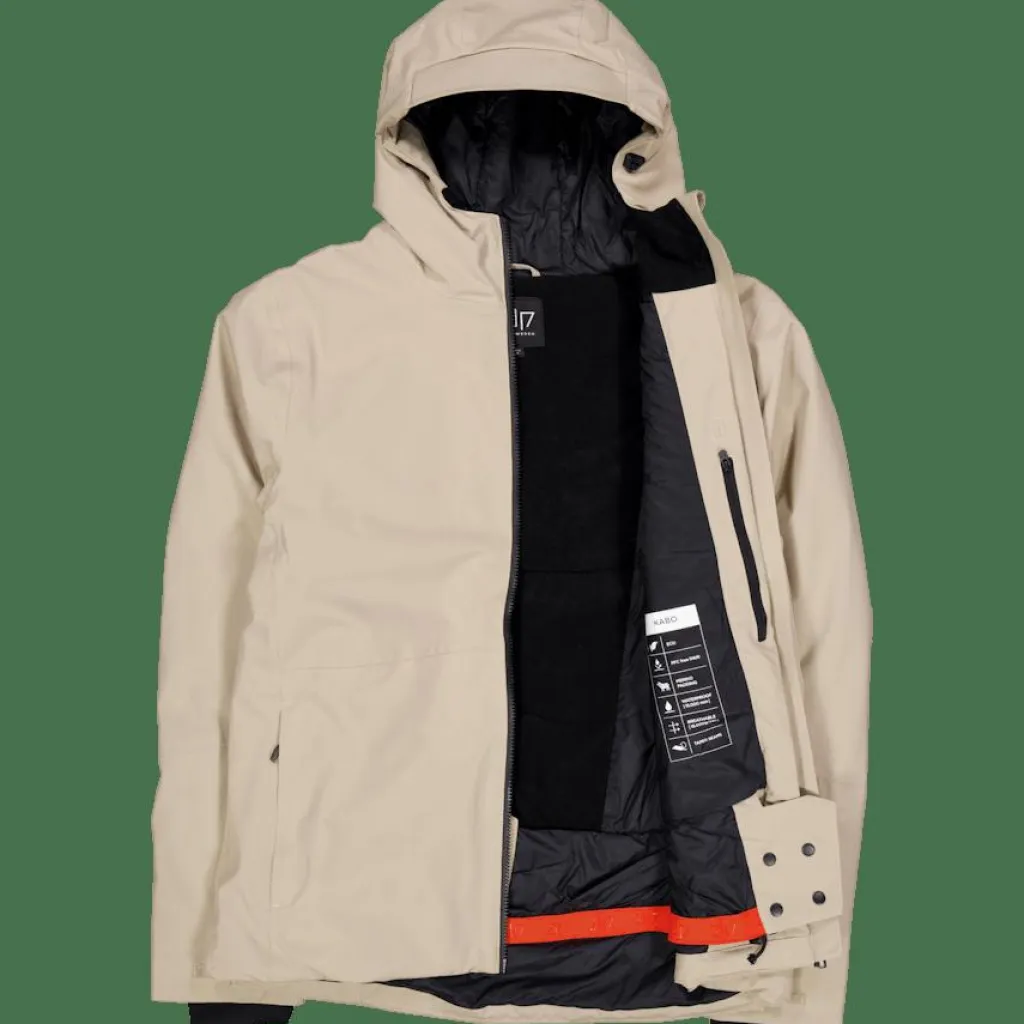 2117 of Sweden Men’S Light Padded Ski Jacket Kabo Sand* Alpint|Jackor