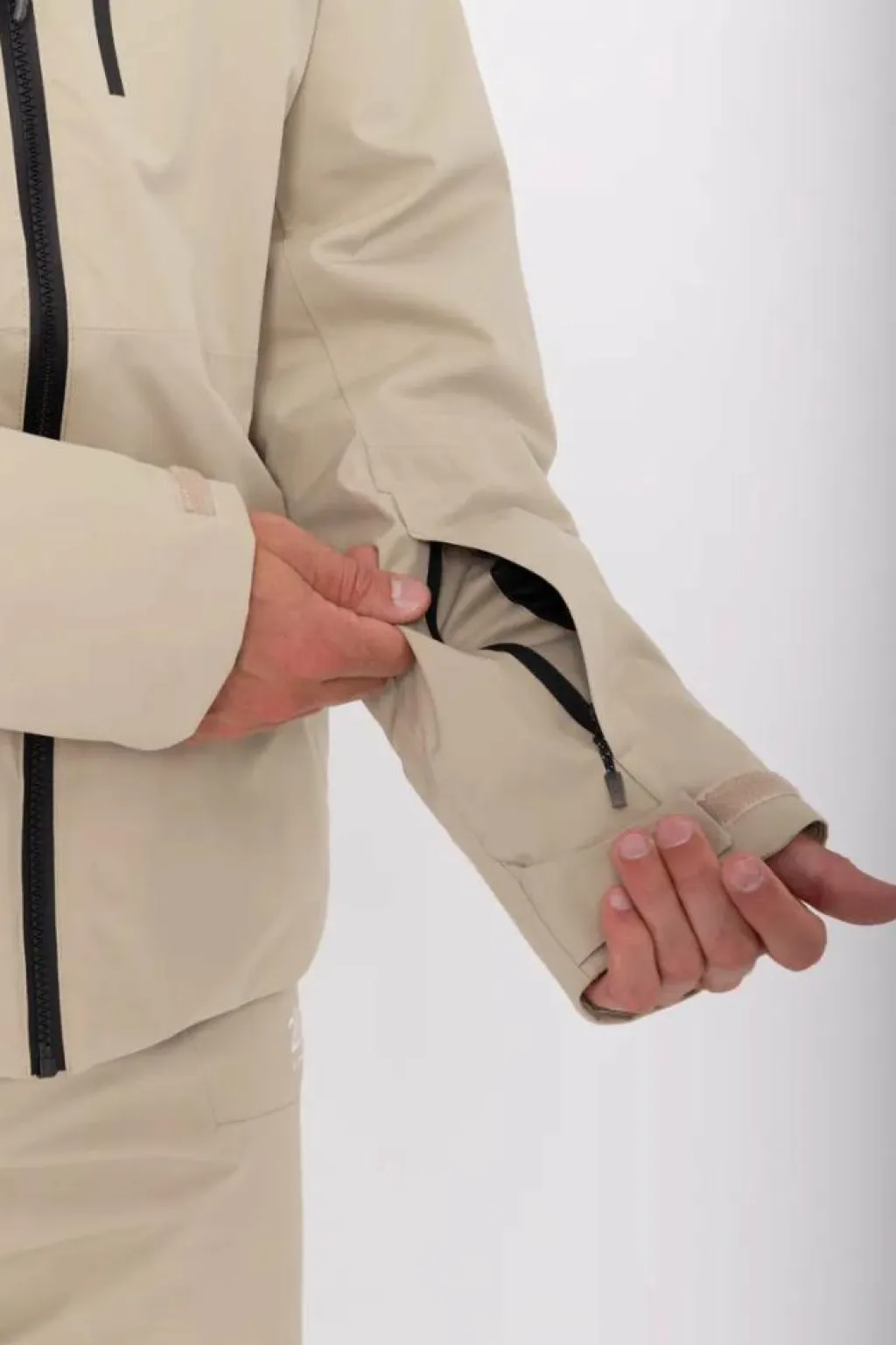 2117 of Sweden Men’S Light Padded Ski Jacket Kabo Sand* Alpint|Jackor