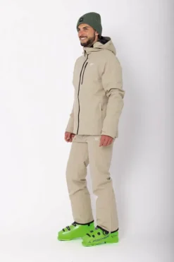 2117 of Sweden Men’S Light Padded Ski Jacket Kabo Sand* Alpint|Jackor