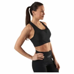 Gavelo Mesh Black Swirl Sports Bra Black* Sport-Bh:Ar|Träning