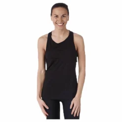 Casall Mesh Insert Racerback Black* Linnen|Träning