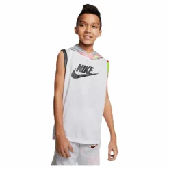 Nike Mesh Top Jr White*Barn Linnen|Träning