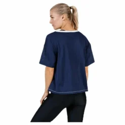 Tommy Hilfiger Sport Mesh T-Shirt Panel Blue* T-Shirts|Träning