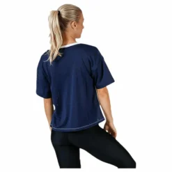 Tommy Hilfiger Sport Mesh T-Shirt Panel Blue* T-Shirts|Träning