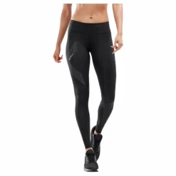 2XU Mid-Rise Compression Tights Black/Grey* Tights|Träning