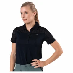 Röhnisch Miko Poloshirt Black* Golf|T-Shirts