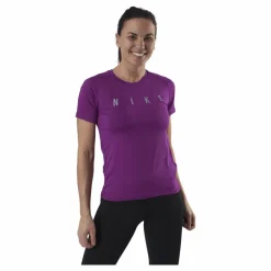 Nike Miler Run Division Top SS Purple* T-Shirts|Löpning
