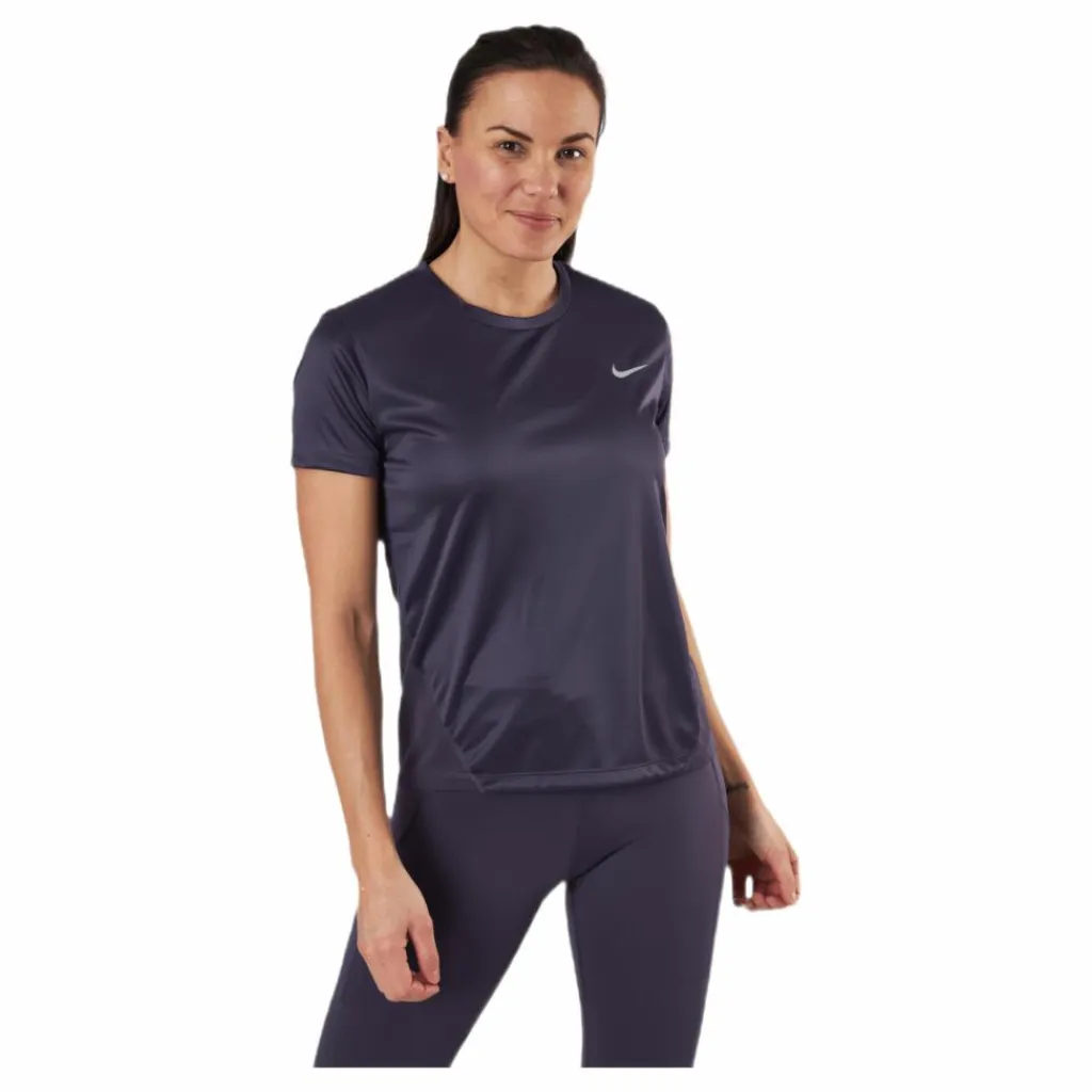 Nike Miler Top Purple/Silver* T-Shirts|Löpning