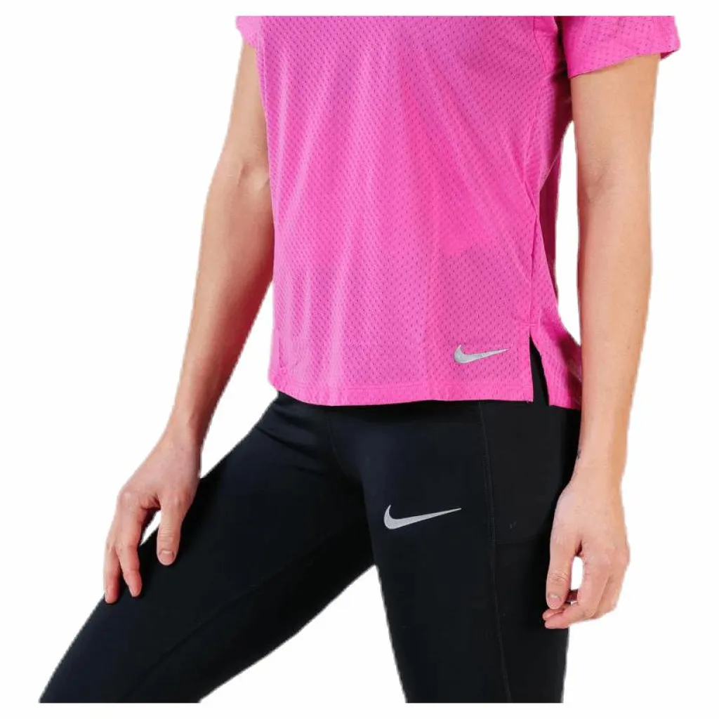 Nike Miler Top SS Breathe Purple* T-Shirts|Löpning