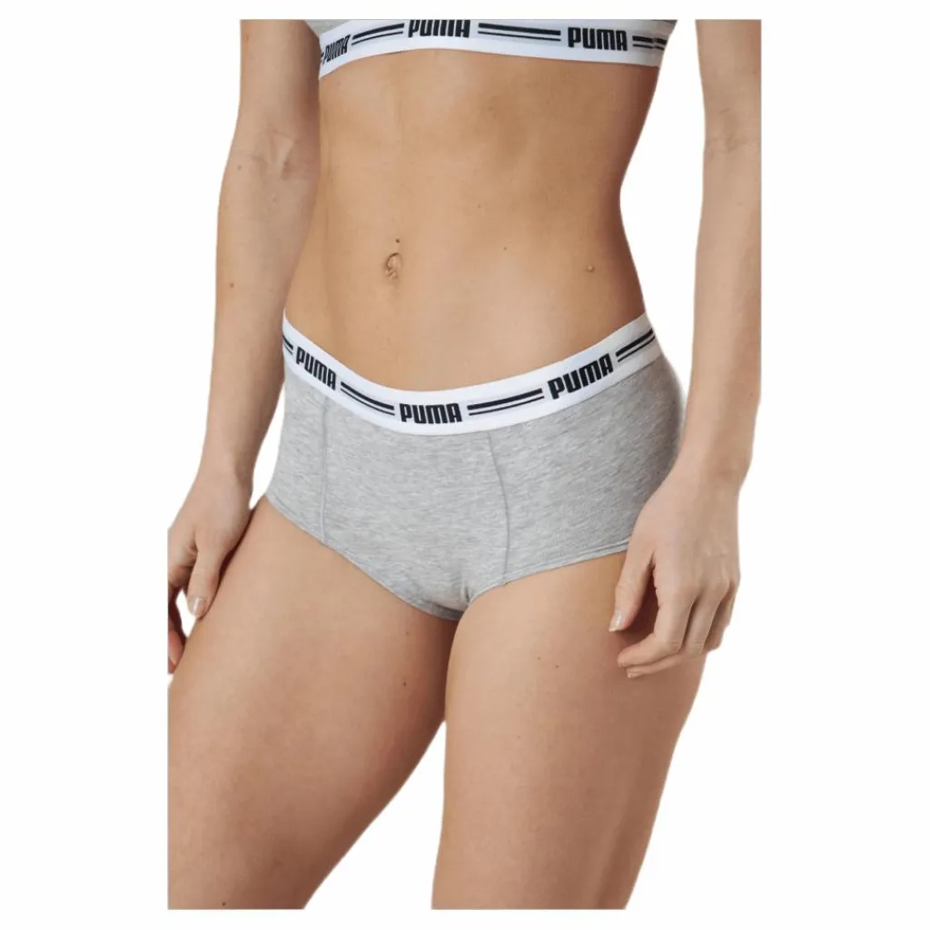 Puma Mini Short 2-Pack Grey* Underkläder|Träning