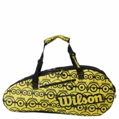 Wilson Minions Tour 12Pk Racket Bag Black/Yellow* Racketsporter