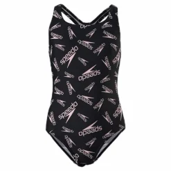 Speedo Minnie Mouse Allover Medalist Black* Simning|Badkläder